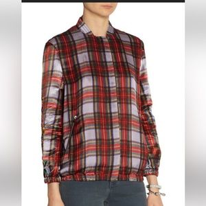 Preen by Thornton Bregazzi Line Collection Bomber Jacket hand embroidery…